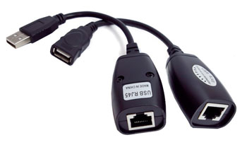 Extensor USB 45m (transmissor + receptor) 