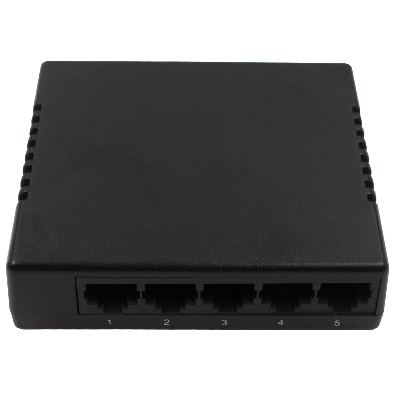 Switch Fast Ethernet 5 Portas 10/100 C/ Fonte 