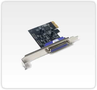 Placa PCIe 1 paralela (DB25F) - Full 120mm - Baixo Custo