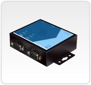 ATOP - Conversor Ethernet p/ 2 portas seriais RS232/422/485 (Serial Server)