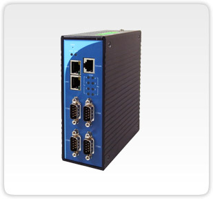 ATOP - Conversor Ethernet p/ 4 Portas seriais RS232/422/485 IP50 (Serial Server)